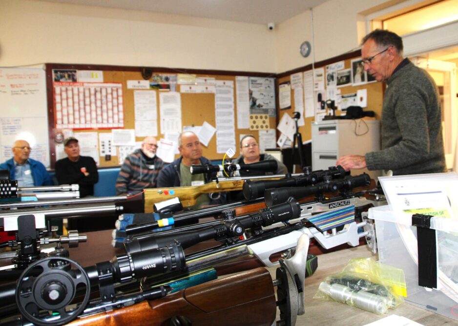 Champion shooter delivers masterclass to Rugeley benchresters